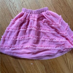Mini Boden Pink Ruffle Skirt for Kids